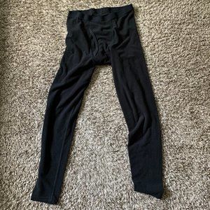 XTek Black Medium Thermal Underwear Longjohns